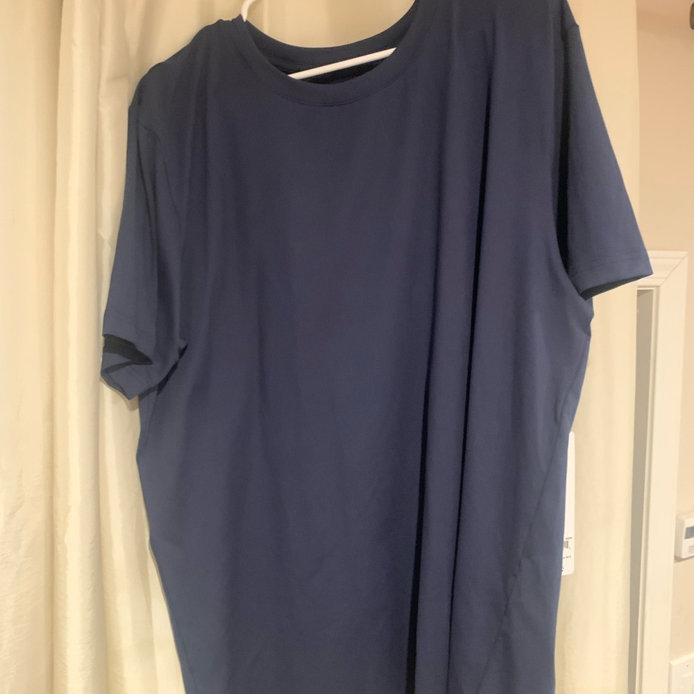 ALO Yoga Blue Short Sleeve Tee